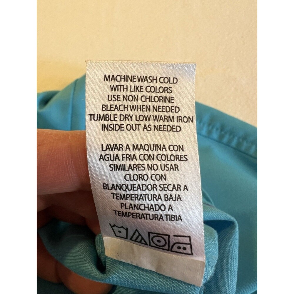 Women's Purple Label Turquoise Scrub Pants XL Comfy Medical 2 Pockets - Picture 10 of 11